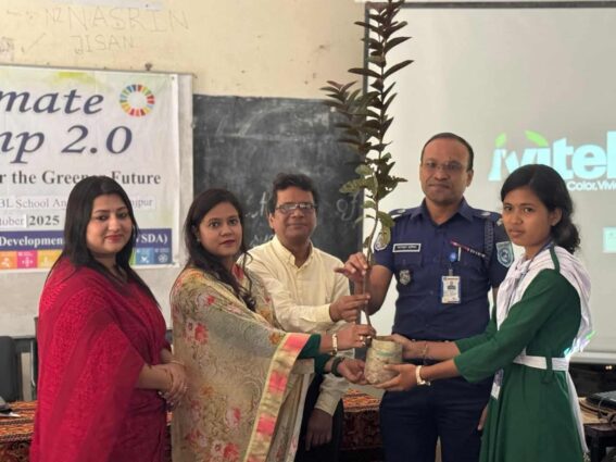 ভিএসডিএ-এর উদ্যোগে চাঁদগঞ্জে জলবায়ু পরিবর্তন নিয়ে তারুণ্যের অগ্নিশপথ