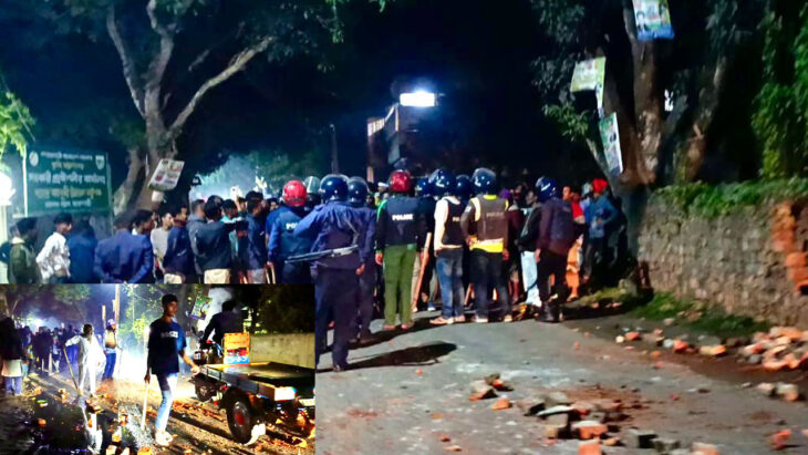 রাজশাহীতে বিএনপির দুই গ্রুপের সংঘর্ষে আহত ১০ জন