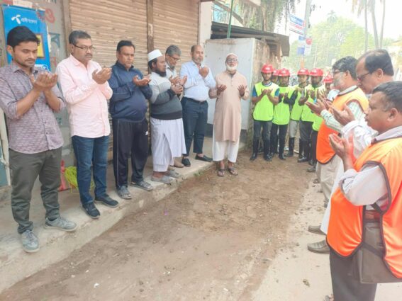 দিনাজপুরে ওয়ার্ল্ড ব্যাংকের অর্থায়নে রাস্তা ও ড্রেন উন্নয়ন প্রকল্পের উদ্বোধন।