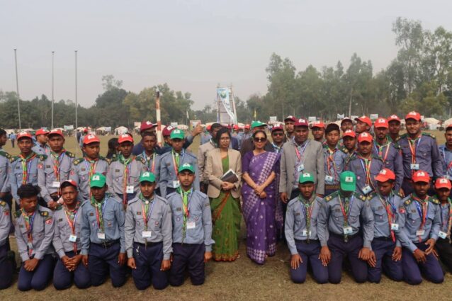 ঠাকুরগাঁও জেলায় অনুষ্ঠিত হয়েছে ৪র্থ জেলা রোভার মুট-২০২৫।