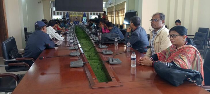 দিনাজপুরে সাংবাদিকদের সাথে নবাগত পুলিশ সুপারের মতবিনিময় সভা অনুষ্ঠিত