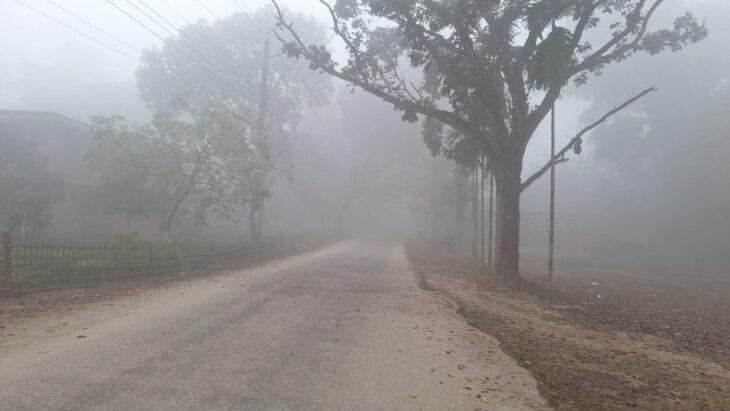পঞ্চগড়ের মৌসুমের সর্বনিম্ন তাপমাত্রা তেঁতুলিয়ায় ৬.৮ ডিগ্রি সেলসিয়াস।