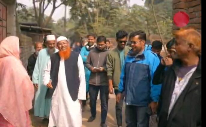 দিনাজপুরে মাইনুল আলমের গণসংযোগে জনস্রোত:ভোটের আমানত রক্ষায় বদ্ধপরিকর।