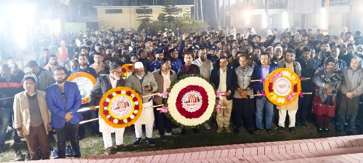 কুড়িগ্রামের অমর একুশে ফেব্রুয়ারি ও আন্তর্জাতিক মাতৃভাষা দিবস পালিত।