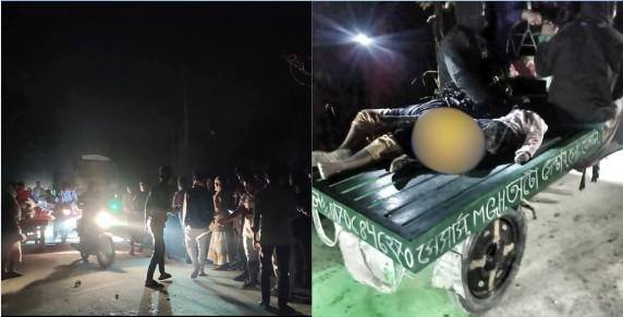 পঞ্চগড়ের দেবীগঞ্জে মোটরসাইকেল–নাইটকোচ সংঘর্ষে শিশুসহ ২ জন নিহত।