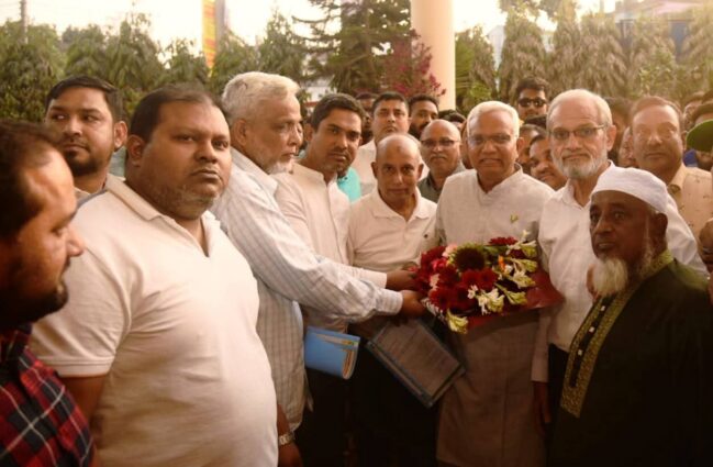 দিনাজপুর জিয়া হার্ট ফাউন্ডেশন পরিদর্শনে সমাজ কল্যাণ মন্ত্রী ডাঃ এজেড এম জাহিদ