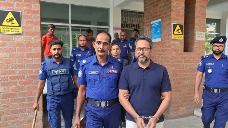 পঞ্চগড়ে আলোচিত আলামিন হত্যা মামলার পলাতক আসামি নাইমুজ্জামান গ্রেপ্তার।