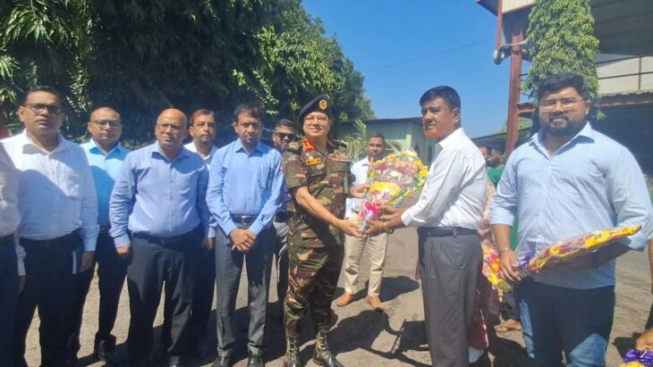 পঞ্চগড়ে বাংলা টি ও বিসমিল্লাহ টি কারখানা পরিদর্শন করলেন বাংলাদেশ চা বোর্ডের চেয়ারম্যান।